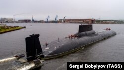 Северодвинск, военно-морская база Северного флота России, июль 2019