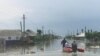 Kazakhstan - Flooded area in Orgebas. Maktaral district, Turkistan region 3 May 2020