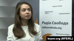 Юрист Украинского Хельсинского союза по правам человека Дарья Свиридова