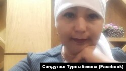 Белсенді Сандуғаш Тұрлыбекова (Сурет Facebook парақшасынан алынды).