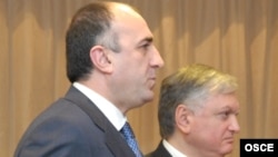 Elmar Məmmədyarov və Edward Nalbandian