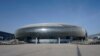 Kazakhstan. New sports complex in the district of Karagaily. Semey, April 30, 2020