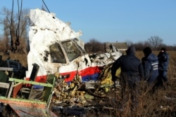 Разбор обломков рейса MH17, ноябрь 2014 года