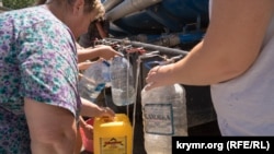 Подвоз воды населению, иллюстрационное фото