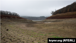 Партизанское водохранилище в Крыму, архивное фото