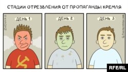 Карикатура Евгении Олейник