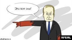 Карикатура Евгении Олейник