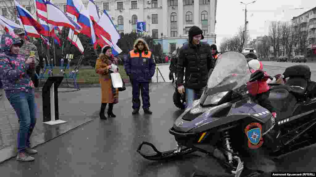 Новий снігоход російського МНС